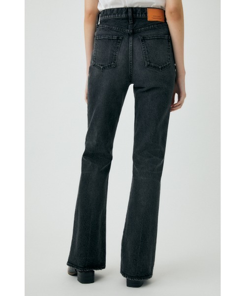 MOUSSY（マウジー）の「MVS BLACK FLARE（デニムパンツ）」 - WEAR