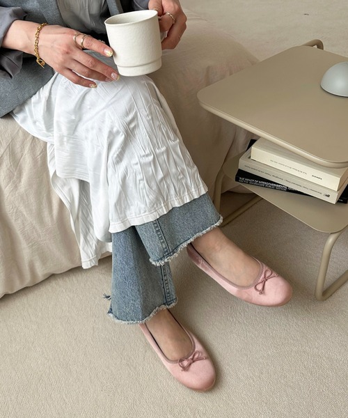 DISCOAT(ディスコート)の「【新色追加/S~XLサイズ】アソートバレエシューズ(バレエシューズ・レディース・ブラック/ブラック系その他/ブラック系その他2/ピンク/シルバー系その他/アイボリー/ゴールド/ブロンズ/シルバー/ピンク系その他/ブラック系その他3/ブラウン/レッド/サンドベージュ/キャメル/ブラック系その他4・MEDIUM/LARGE/SMALL/X-LARGE)」の10枚目の写真