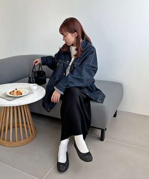 DISCOAT(ディスコート)の「【新色追加/S~XLサイズ】アソートバレエシューズ(バレエシューズ・レディース・ブラック/ブラック系その他/ブラック系その他2/ピンク/シルバー系その他/アイボリー/ゴールド/ブロンズ/シルバー/ピンク系その他/ブラック系その他3/ブラウン/レッド/サンドベージュ/キャメル/ブラック系その他4・MEDIUM/LARGE/SMALL/X-LARGE)」の19枚目の写真