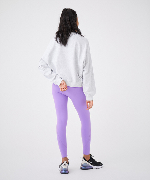 XEXYMIX（ゼクシィミックス）の「【XEXYMIX】XXMX デイリーコットン 長袖 トレーナー（スウェット・レディース・ライトグレー/ブラック/ピンク・FREE）」の18枚目の写真