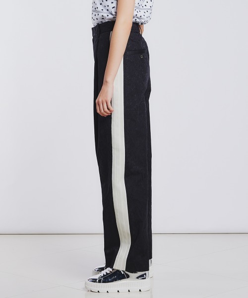 【美品】24年 ダブルスタンダードクロージング ストレッチジャガードラインパンツ DOUBLE STANDARD CLOTHING（ダブルスタンダードクロージング）の