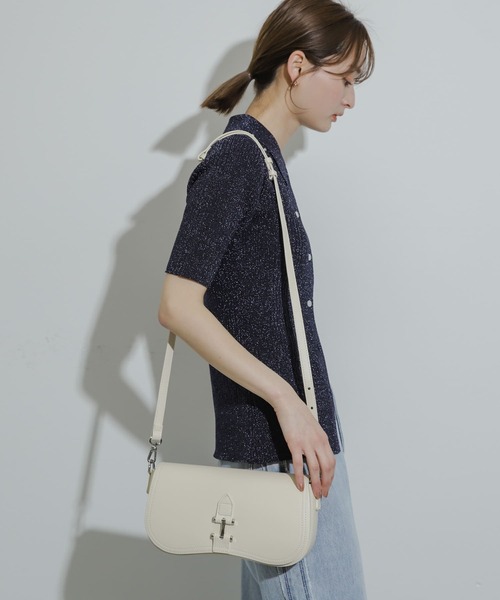 SENSE OF PLACE by URBAN RESEARCH（センスオブプレイスバイアーバンリサーチ）の「横長2WAYハンドバッグ（ハンドバッグ・レディース・カーキ/ブルー/アイボリー/ブラック・ONE）」の10枚目の写真