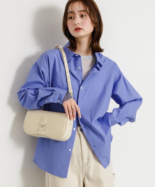 SENSE OF PLACE by URBAN RESEARCH（センスオブプレイスバイアーバンリサーチ）の「横長2WAYハンドバッグ（ハンドバッグ・レディース・カーキ/ブルー/アイボリー/ブラック・ONE）」の19枚目の写真