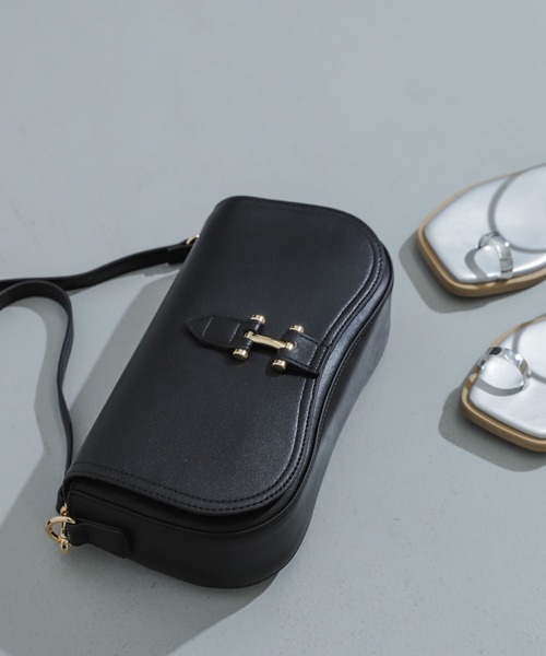 SENSE OF PLACE by URBAN RESEARCH（センスオブプレイスバイアーバンリサーチ）の「横長2WAYハンドバッグ（ハンドバッグ・レディース・カーキ/ブルー/アイボリー/ブラック・ONE）」の20枚目の写真