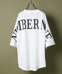 NUMBER (N)INE | HEAVY WEIGHT NUMBER NINE BACK PRINTED FOOTBALL T-SHIRT(Tシャツ/カットソー)
