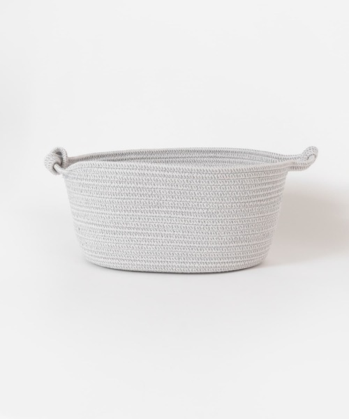 URBAN RESEARCH DOORS(アーバンリサーチドアーズ)の「DOORS LIVING PRODUCTS コットンロープバスケット M(インテリア雑貨・レディース・ホワイト系その他/グレー系その他・MEDIUM)」の22枚目の写真