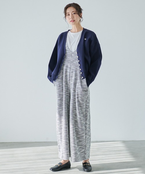 Arnold Palmer(アーノルドパーマー)の「パールボタン ニットカーディガン(カーディガン/ボレロ・レディース・アイボリー/ネイビー/ブラック・S/M/L)」の8枚目の写真