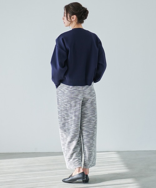 Arnold Palmer(アーノルドパーマー)の「パールボタン ニットカーディガン(カーディガン/ボレロ・レディース・アイボリー/ネイビー/ブラック・S/M/L)」の10枚目の写真