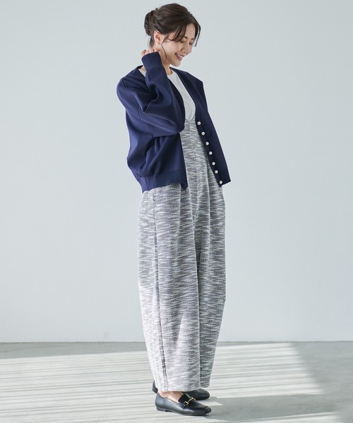 Arnold Palmer(アーノルドパーマー)の「パールボタン ニットカーディガン(カーディガン/ボレロ・レディース・アイボリー/ネイビー/ブラック・S/M/L)」の19枚目の写真