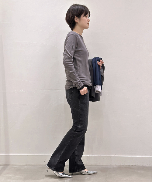 Citizens of humanity（シチズンズオブヒューマニティー）の「【CITIZENS of HUMANITY】RYAN LOW SLUNG UNIS（デニムパンツ・レディース・ブラック系その他・24/25/26/27/28）」の8枚目の写真