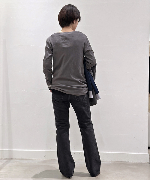 Citizens of humanity（シチズンズオブヒューマニティー）の「【CITIZENS of HUMANITY】RYAN LOW SLUNG UNIS（デニムパンツ・レディース・ブラック系その他・24/25/26/27/28）」の3枚目の写真