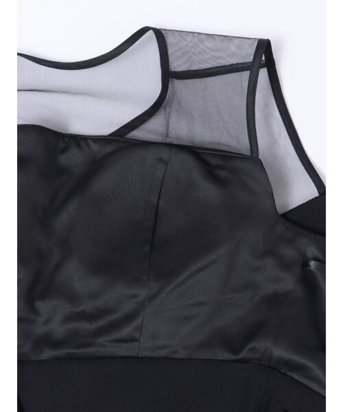 LAGUNAMOON（ラグナムーン）の「LADYチュールオフショルパンツドレス（パンツドレス・レディース・ブラック/チャコールグレー・SMALL/MEDIUM）」の17枚目の写真