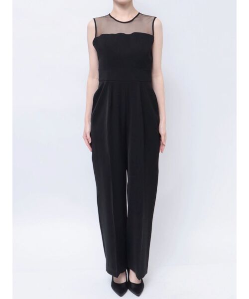 LAGUNAMOON（ラグナムーン）の「LADYチュールオフショルパンツドレス（パンツドレス・レディース・ブラック/チャコールグレー・SMALL/MEDIUM）」の19枚目の写真