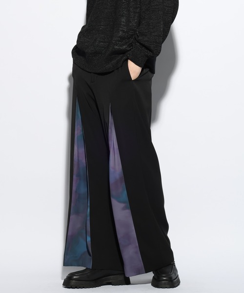 HARE（ハレ）の「【SET UP対応】タックガラプリントパンツ(HARE)（その他パンツ・メンズ・ブラック/グレー・FREE）」の2枚目の写真