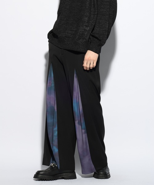 HARE（ハレ）の「【SET UP対応】タックガラプリントパンツ(HARE)（その他パンツ・メンズ・ブラック/グレー・FREE）」の6枚目の写真