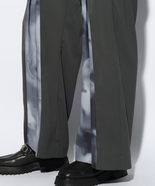 HARE（ハレ）の「【SET UP対応】タックガラプリントパンツ(HARE)（その他パンツ・メンズ・ブラック/グレー・FREE）」の12枚目の写真