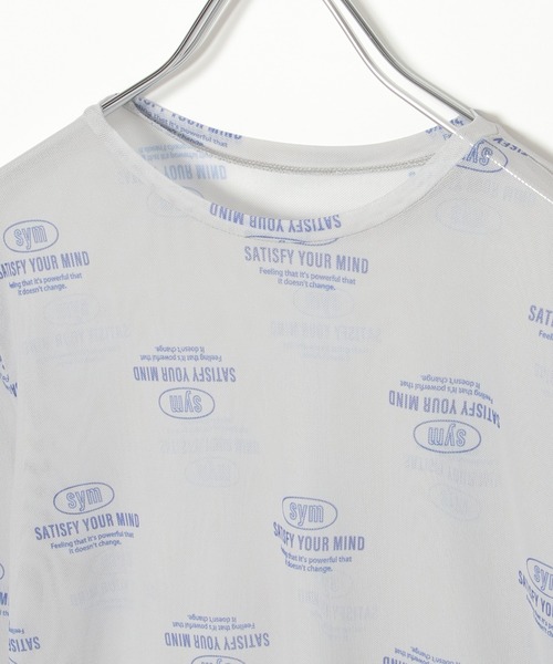 notch.(ノッチ)の「ロゴパワーメッシュT(Tシャツ/カットソー・レディース・ブラック/ライトグレー/オフホワイト・M)」の22枚目の写真