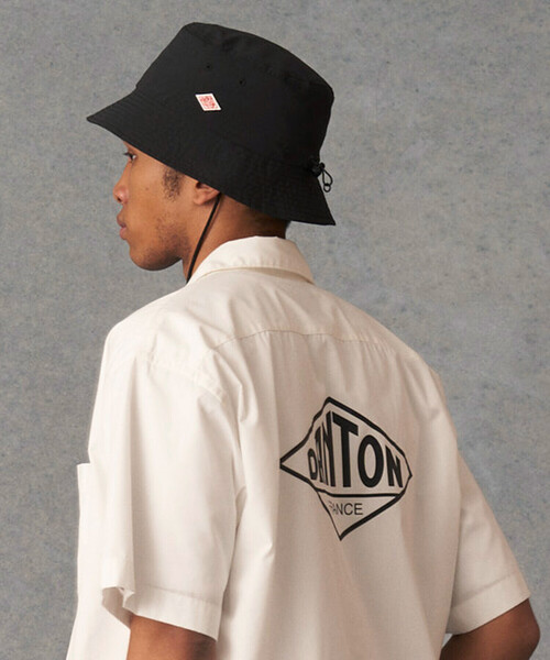 DANTON（ダントン）の「POLYESTER STRETCH BUCKET HAT（ハット・レディース・オフホワイト/ブラック/ネイビー/ベージュ/チャコール・F）」の19枚目の写真