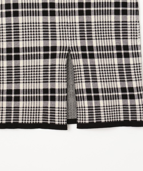 NICOLE white（ニコルホワイト）の「チェック柄ロングタイトスカート（スカート・レディース・その他1/その他2・FREE）」の8枚目の写真