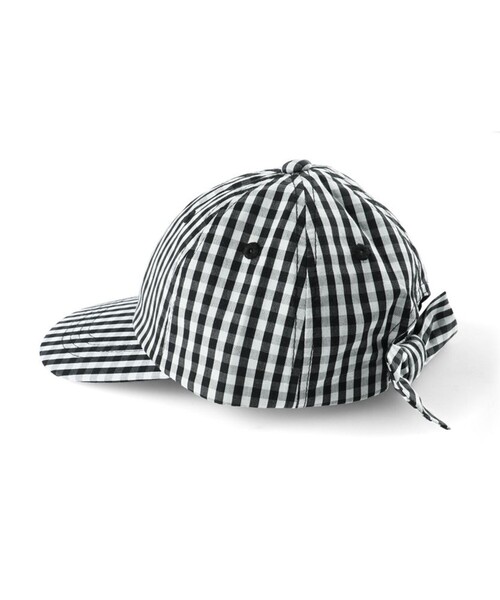 BRANSHES(ブランシェス)の「バックリボンキャップ(キャップ・キッズ・ラベンダー/ブラック/アイボリー・M/S/L)」の5枚目の写真