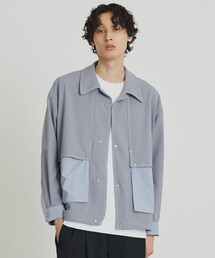 PUBLIC TOKYO | ステッチコンビコードシャツ(シャツ/ブラウス)