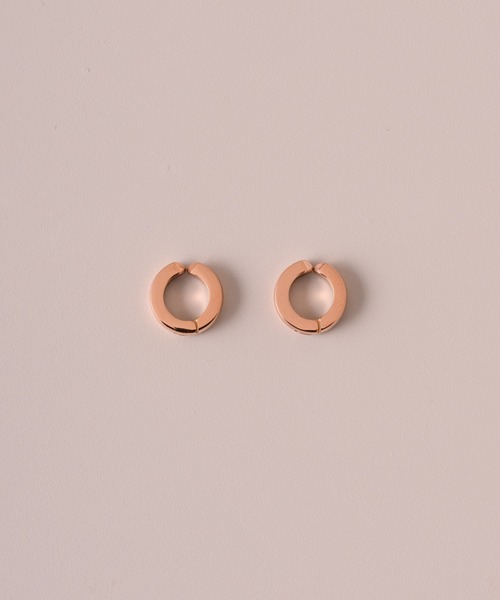 muku（ムク）の「金属アレルギー対応　ミニフープイヤリング/サージカルステンレス/316L（イヤリング・レディース・ゴールド/シャンパン/シルバー・FREE）」の7枚目の写真