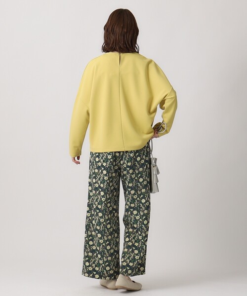 DRESKIP（ドレスキップ）の「◆オンにもオフにも 上品で軽やかに なめらかタッチダンボールトップス（Tシャツ/カットソー・レディース・ライトブルー/ブラック/ライトベージュ/ライトイエロー系・02/03/04）」の22枚目の写真