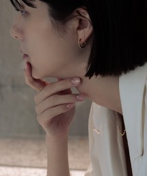 【silver925】フープピアス/小