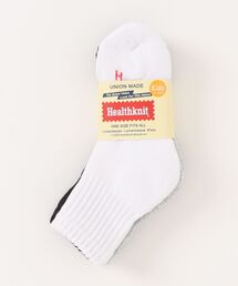 Healthknit（ヘルスニット）の「Healthknit ヘルスニット 底パイル仕様 キッズソックス 3足セット（ソックス/靴下）」