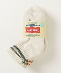 Healthknit | Healthknit ヘルスニット 底パイル仕様 キッズソックス シンカー2本ライン 3足セット(ソックス/靴下)