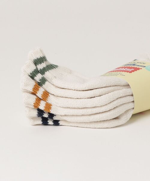 Healthknit（ヘルスニット）の「Healthknit ヘルスニット 底パイル仕様 キッズソックス 3足セット（ソックス/靴下・キッズ・ホワイト/その他/その他2・16-18cm/19-21cm/17-19cm/20-22cm）」の10枚目の写真
