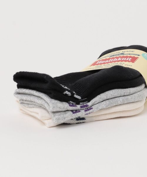 Healthknit（ヘルスニット）の「Healthknit ヘルスニット 底パイル仕様 キッズソックス 3足セット（ソックス/靴下・キッズ・ホワイト/その他/その他2・16-18cm/19-21cm/17-19cm/20-22cm）」の11枚目の写真
