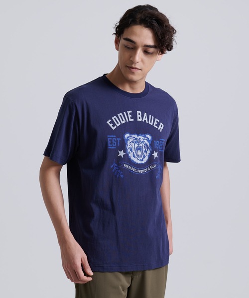 Eddie Bauer（エディーバウアー）の「グラフィック プリントT