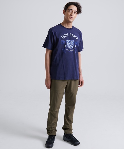 Eddie Bauer(エディーバウアー)の「グラフィック プリントTシャツ(Tシャツ/カットソー・メンズ・コバルトブルー/ネイビー/ホワイト系その他/ホワイト系その他3/ブラック系その他2/ブラック系その他/ホワイト系その他2/ホワイト系その他4/ライトグリーン/サーモンピンク・XL/XXL/XS/M/L/S)」の19枚目の写真