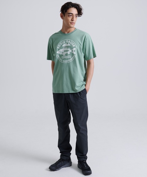 Eddie Bauer（エディーバウアー）の「グラフィック プリントT
