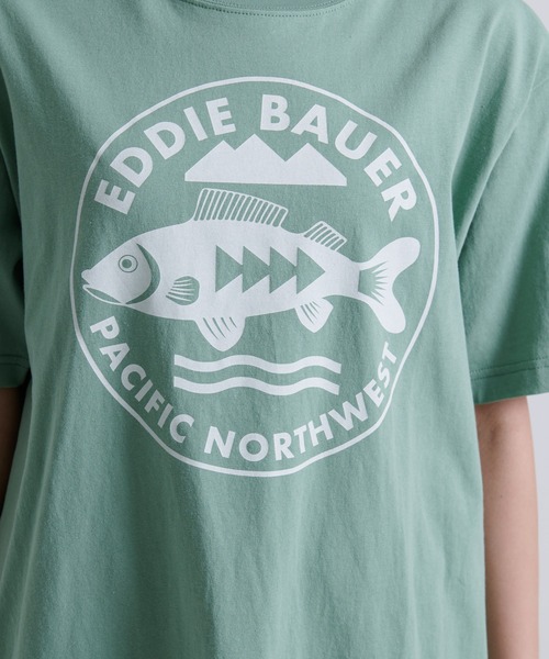 Eddie Bauer(エディーバウアー)の「グラフィック プリントTシャツ(Tシャツ/カットソー・メンズ・コバルトブルー/ネイビー/ホワイト系その他/ホワイト系その他3/ブラック系その他2/ブラック系その他/ホワイト系その他2/ホワイト系その他4/ライトグリーン/サーモンピンク・XL/XXL/XS/M/L/S)」の17枚目の写真