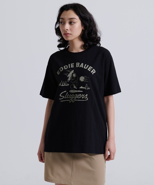 Eddie Bauer(エディーバウアー)の「グラフィック プリントTシャツ(Tシャツ/カットソー・メンズ・コバルトブルー/ネイビー/ホワイト系その他/ホワイト系その他3/ブラック系その他2/ブラック系その他/ホワイト系その他2/ホワイト系その他4/ライトグリーン/サーモンピンク・XL/XXL/XS/M/L/S)」の11枚目の写真