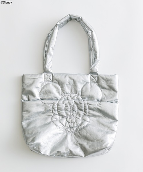 Disney(ディズニー)の「Disneyトートバッグ 1041180130(トートバッグ・レディース・ブラック/シルバー/ホワイト/ピンク・FREE)」の4枚目の写真