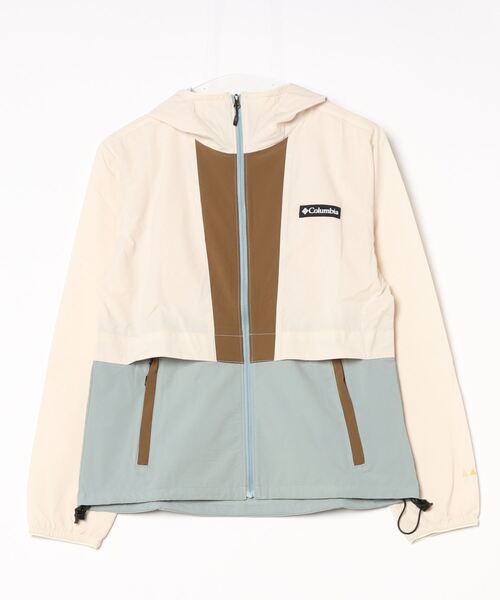 Columbia(コロンビア)の「コロンビア エンジョイマウンテンライフソフトシェルジャケット(その他アウター・レディース・ブラウン/アイボリー/ブルー・XL/L/S/M)」の1枚目の写真