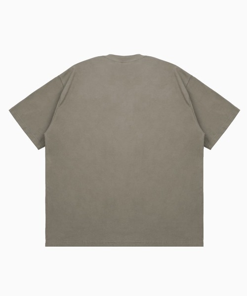 CORPUS TOKYO（コーパス トーキョー）の「ヘビーウェイトビッグシルエットTシャツ（Tシャツ/カットソー・メンズ・ホワイト/チャコールグレー/ロイヤルブルー/サンドベージュ/オートミール/カーキ/グレー/ブラウン/ブラック・1/2/3）」の17枚目の写真