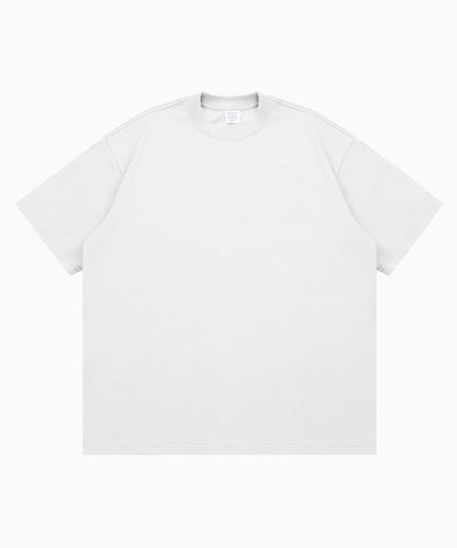 CORPUS TOKYO（コーパス トーキョー）の「ヘビーウェイトビッグシルエットTシャツ（Tシャツ/カットソー・メンズ・ホワイト/チャコールグレー/ロイヤルブルー/サンドベージュ/オートミール/カーキ/グレー/ブラウン/ブラック・1/2/3）」の10枚目の写真