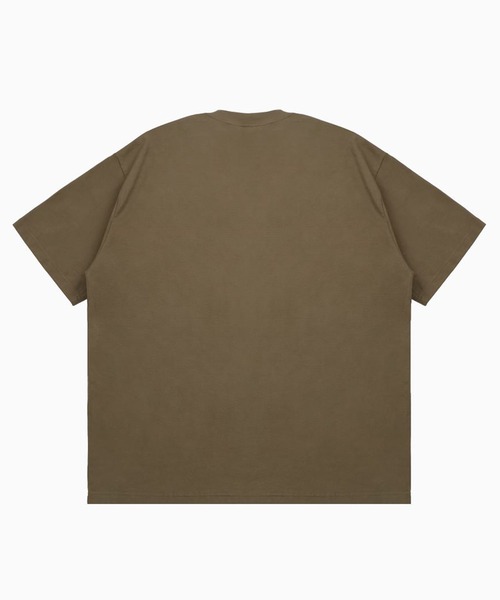 CORPUS TOKYO（コーパス トーキョー）の「ヘビーウェイトビッグシルエットTシャツ（Tシャツ/カットソー・メンズ・ホワイト/チャコールグレー/ロイヤルブルー/サンドベージュ/オートミール/カーキ/グレー/ブラウン/ブラック・1/2/3）」の19枚目の写真