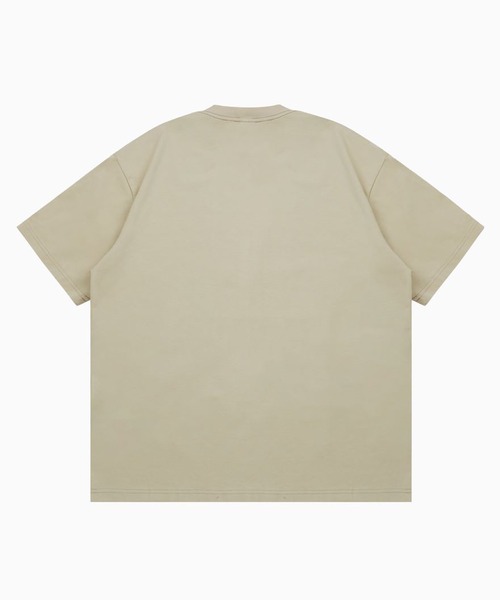 CORPUS TOKYO（コーパス トーキョー）の「ヘビーウェイトビッグシルエットTシャツ（Tシャツ/カットソー・メンズ・ホワイト/チャコールグレー/ロイヤルブルー/サンドベージュ/オートミール/カーキ/グレー/ブラウン/ブラック・1/2/3）」の21枚目の写真