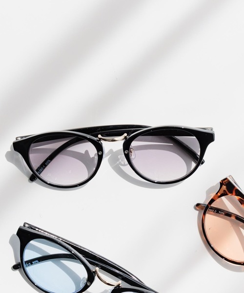 BAYFLOW（ベイフロー）の「[UVカット]ライトカラーサングラス（KIDS）（サングラス・キッズ・ベージュ/ブラック/ブルー・FREE）」の12枚目の写真