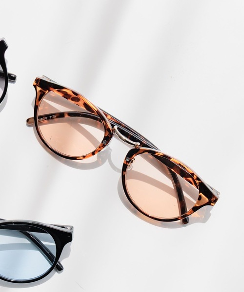 BAYFLOW（ベイフロー）の「[UVカット]ライトカラーサングラス（KIDS）（サングラス・キッズ・ベージュ/ブラック/ブルー・FREE）」の13枚目の写真