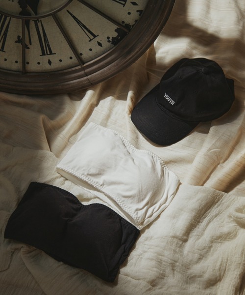 northerly(ノーザリー)の「チューブブラ綿混(チューブトップ・レディース・ブラック/ホワイト・SMALL/MEDIUM/LARGE)」の4枚目の写真
