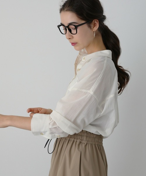 saloon（サルーン）の「SALOON(サルーン)/ アソートシアーシャツ 長袖