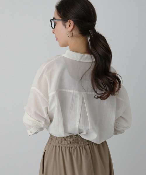 サルセーションウェア新作ＶTシャツホワイト色Ｓサイズ未開封品 saloon（サルーン）の「SALOON(サルーン)/ アソートシアーシャツ 長袖