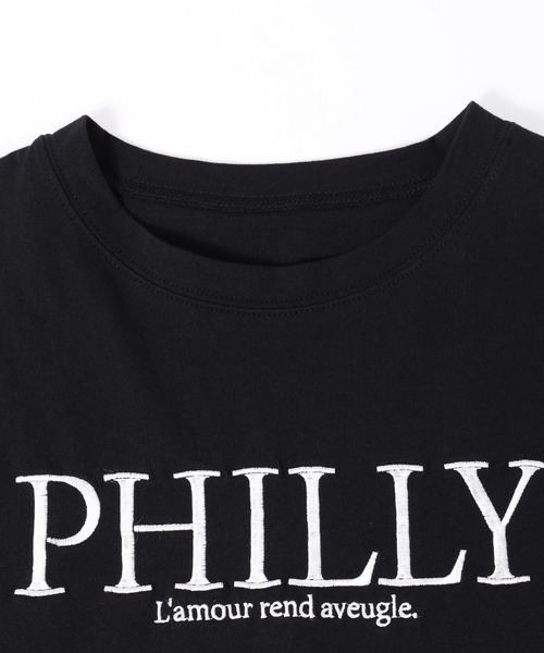PHILLY(フィリー)の「【PHILLY】ロゴTシャツ(Tシャツ/カットソー・レディース・ブラック/ホワイト・FREE)」の17枚目の写真