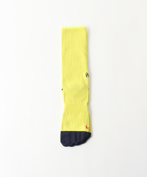 Whimsy(ウィムジー)の「【Whimsy / ウィムジー】V Emajy Socks(ソックス/靴下・メンズ・イエロー/ホワイト/グリーン系その他/ブラック・FREE)」の4枚目の写真
